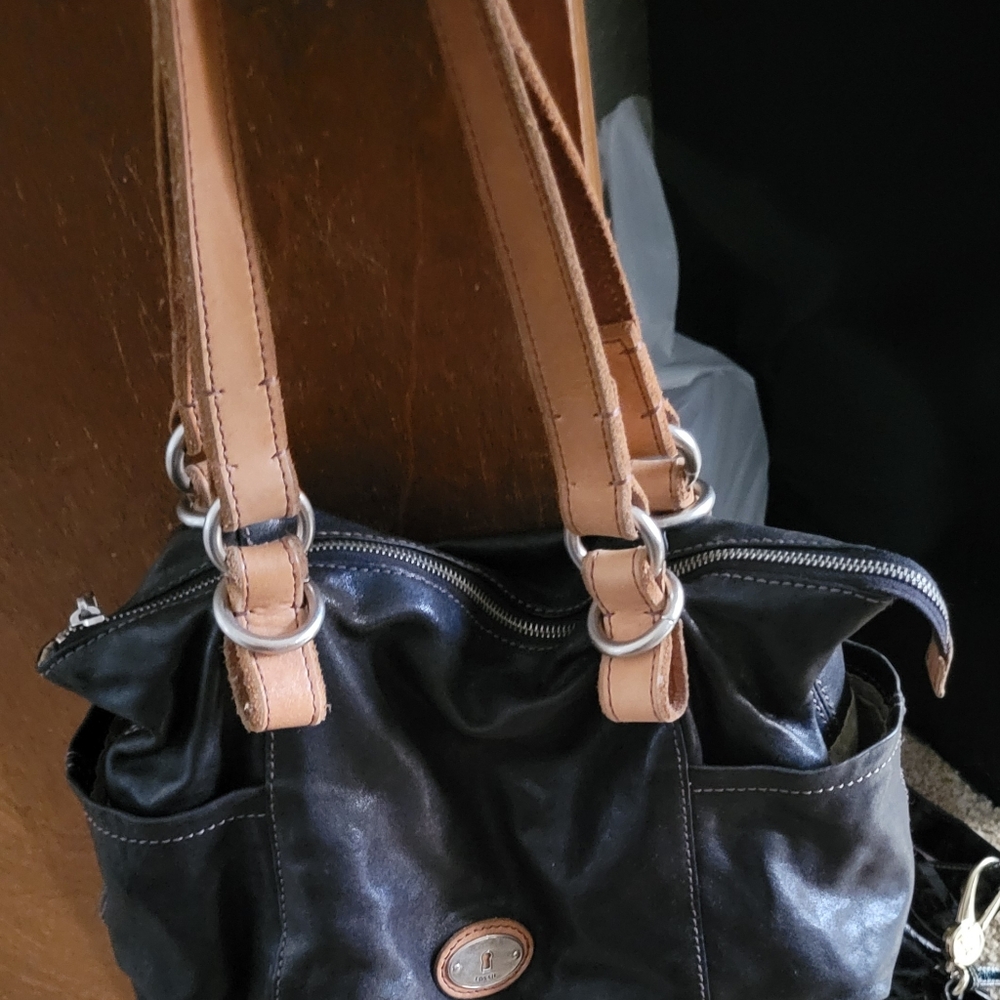 Vintage Fossil Hobo Bag - Picture 2 of 9